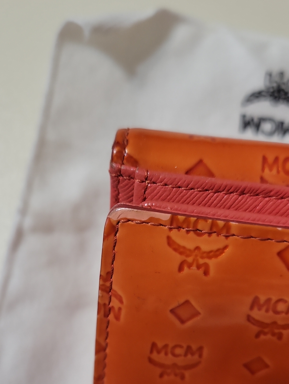 Authentic MCM compact wallet. - Picture 3 of 14